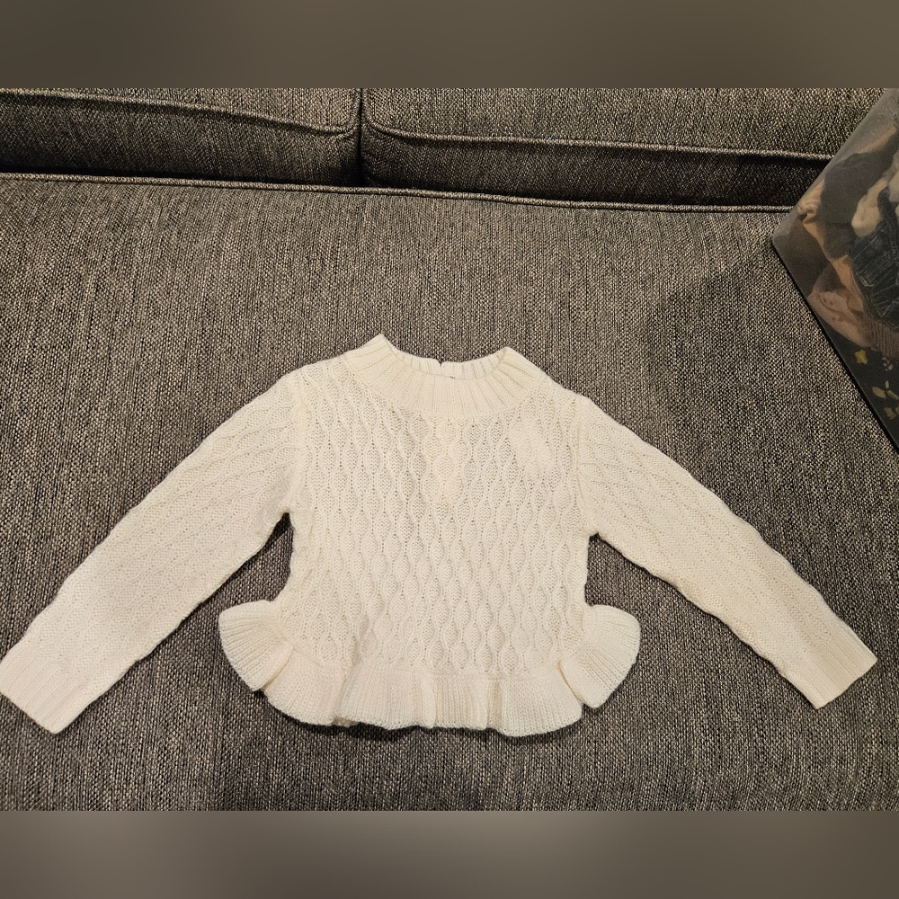 Janie and Jack knit peplum top